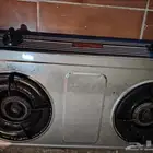 موقد عينين مع اسطوانة غاز مع منظم ولي كامله 300