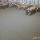 للبيع مساند مع مراكي مع فرشه