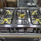 تكنو جاز فرن غاز مقاس 60 90 سم   عدد 5 شعلات نحاس.