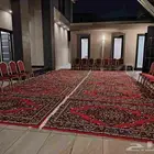 تنظيم حفلات ومناسبات يوجد لدينا خيام ويوجد لدينا دفايت