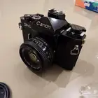 Canon F-1 35mm camera 50mm f1.8