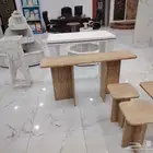 الرخام طبيعي صناعي مغاسل وطاولات طعام وجميع انواع الرخام دزج