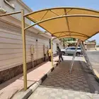 مظلات كبوتي مظلات هرمي جميع انواع وأشكال المظلات سواتر قماش