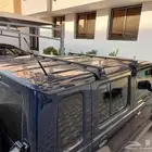roof rack and side step jeep jimny land cruiser
