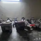 سياكل أطفال 6سياكل مع ثنتين دفايات