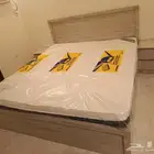 سرير مع مراتب سرير نفرين دولاب وتسريا