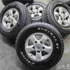 جنوط جيب 2001 مع كفرات مقاس 275 70 16
