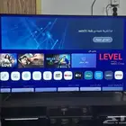 شاشة ليفيل 65 بوصة سمارت اندرويد حديثة بنظام ويبوس الخاص