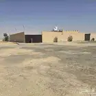 للايجار استراحه او حوش علي طريق رماح في مخطط3128