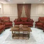 كنب أمريكي مودرن 8 أشخاص شبه جديد