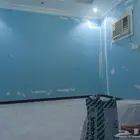 شغل دهان داخلي خارجي رش  بورفل شغل بويا زيتى نسلمه متفى شغل