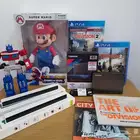 Canvio gaming hardrive 4tb  toys and ps4 game