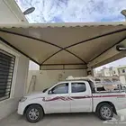 مظلات سيارات وسواتر وديكورات