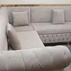 كنب وستاره وطاولات ومدخل للبيع