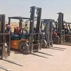 كرينات رفعات شوكيه للايجار فركلفت رفعه شوكيه كرين ونش