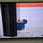 شاشه تلفزيون 55 بوصه مكسوره