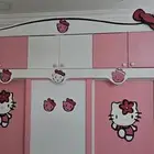 متوفر سرير وا اثنين من الطاوله صغيره وا دولاب وا تسريحه