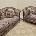 للبيع كنب كلاسيكي نظيف مررة
