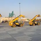 رافعه تلسكوبيه تلي هندر بوم لودر17متر للايجار مديل حديث سفتي