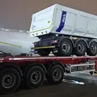 صناديق قلاب جديده 23متر