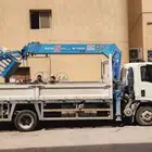 ونش كرين دينه تحميل صبيات طبليات مكيفات لوحات نقل 18 المتر