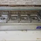 معدات بوفيه شبه جديدي