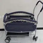 سرير أطفال مع عجلات