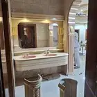مغسله رخام منزليه حوضين
