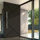 iron door and aluminium