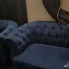 كنب للبيع على السوم 3 قطع قطعتين صغيره وقطعه كبيره