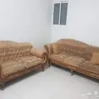 كنب عدد اثنين لون ذهبي
