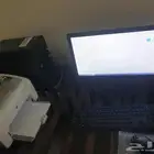 للبيع جهاز كمبيوتر ديل core i5 شبه جديد و طابعة اتش بي