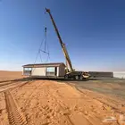 ونش كرين دبل نقل بركسات غرف