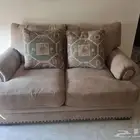 كنب جديد من اشلي ب1000 ريال