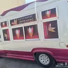 سيارة ايسكريم للبيع موديل 92 مفحصوص مجدد الموقع جده