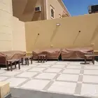 كراسي حديد جلسات خارجيه مراكيز شعبيه كويتيه