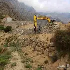 بوكلين لبنيان الحجر وقص الاراضي