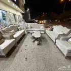 كنب كلاسيك 11 شخص شامل الطاولات شامل التوصيل