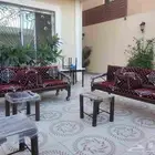 كراسي حديد جلسات خارجيه مراكيز شعبيه كويتيه