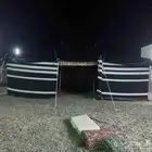 بيت شعر تركي جملون وجه شفاف جميع المقاسات البيوت اسود ابيض