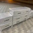 غرفه نوم شبه الجديد مع المرتبه شامل التوصيل والتركيب داخل ال