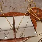طقم تقديم لون نحاسي
