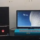 كمبيوتر مكتبي   شاشة HP