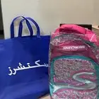 شنطتين مدرسي من سكيتشرز