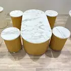 للبيع طقم طاوله مع 4خدمه مستعمله جديده ب200