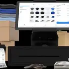 كاشير كامل مع برنامج محاسبي متكامل  كاشير تموينات جهاز كاشير