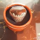 خاتم فضه عقيق يماني كبدي السعر 500ريال قابل للتفاوض