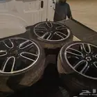 4 جنوط ميني كوبر جون وركس مقاس 19 مع كفرات جديده
