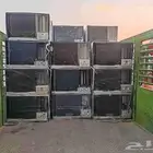 مكيفات شباك 24 وحده ماطور كبير و صغير و 18 ماطور صغير