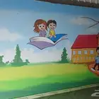 رسم  رسام  حوائط مناظر طبيعية كافيهات  رسام حضانات ومدارس ر7